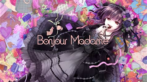 bonjour mademoiselle translation in English .